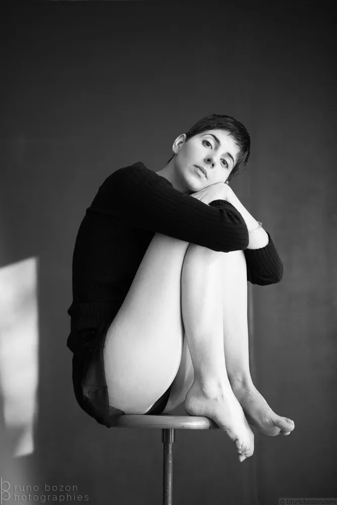 The girl with the short hair (alt.)